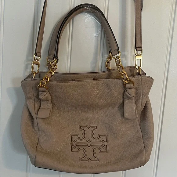 Tory Burch pebbled  Leather Bag - Picture 2 of 10